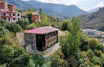 Dereli'deki sosyal tesis inşaatı tamamlanmak üzere