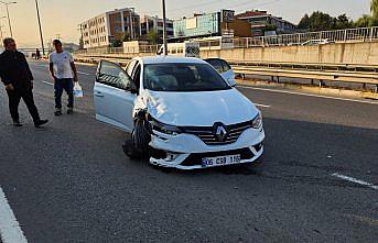 Düzce'de otomobilin çarptığı motosikletli öldü