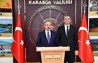 İçişleri Bakan Yardımcısı Turan Karabük Valiliğini ziyaretinde konuştu: