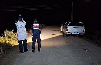 Samsun'da su kanalına devrilen otomobilin sürücüsü öldü