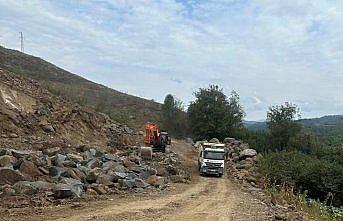 Yığılca'da yapılacak TOKİ konutlarının hafriyat çalışmaları başladı