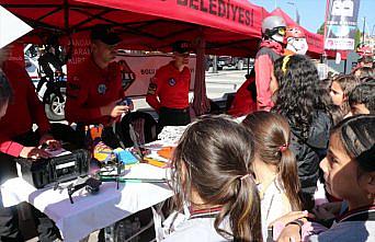 Bolu'da afet eğitimi “meydan“a taşındı