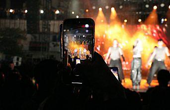 Bolu'da gençlik konseri düzenlendi