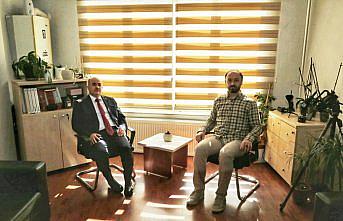 Çorum Valisi Zülkif Dağlı'dan Anadolu Ajansının Çorum ofisine ziyaret
