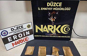 Düzce'de uyuşturucuyla yakalanan 3 zanlı tutuklandı