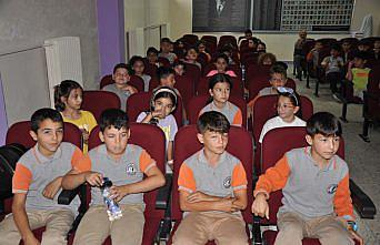 Gümüşhacıköy'de öğrencilere trafik eğitimi verildi