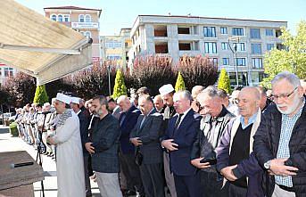 Havza'da, hayatını kaybeden Filistinliler için gıyabi cenaze namazı kılındı