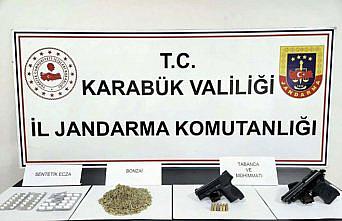 Karabük'te uyuşturucu operasyonunda yakalanan zanlı tutuklandı