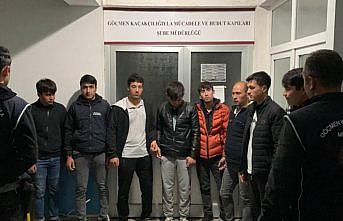 Kastamonu'da 9 düzensiz göçmen yakalandı