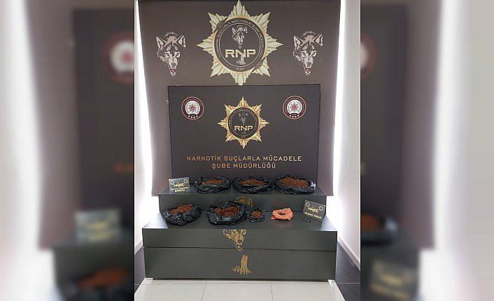 Rize'de 5 kilogram sentetik uyuşturucu ele geçirilen operasyonda 2 şüpheli tutuklandı