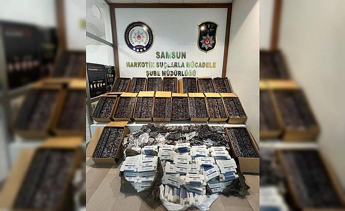 Samsun'da uyuşturucu operasyonunda 5 kişi yakalandı