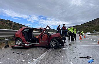 Sinop'taki trafik kazasında ölen 2 kişinin cenazeleri Giresun'da toprağa verildi
