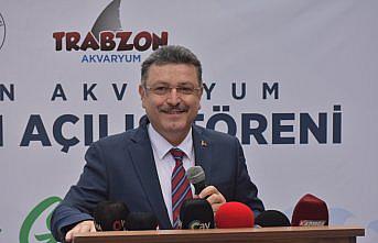 Trabzon'da yapımı tamamlanan Kuş Parkı hizmete açıldı