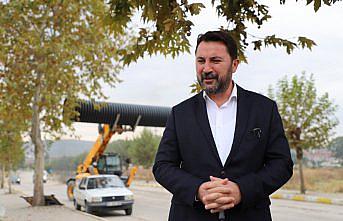 Turhal Belediyesi su baskınlarını önlemek için yeni yağmur suyu hattı yapıyor