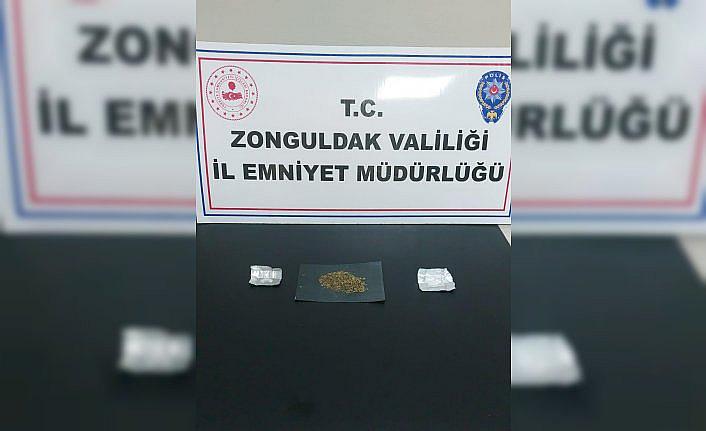 Zonguldak'ta uyuşturucu operasyonunda 1 kişi tutuklandı