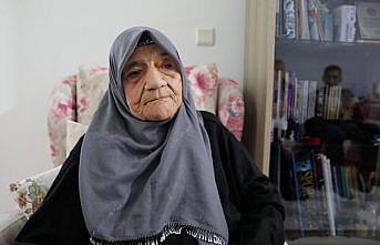 102 yaşındaki Fatma Bildirici uzun ömrünü neşesine borçlu