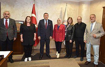 Azerbaycan'daki kadın kooperatifi üyelerinden TTSO'ya ziyaret