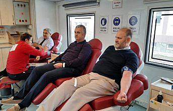 Bayburt'ta kan bağışı kampanyası düzenlendi