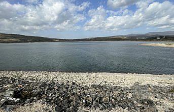 Gölköy Baraj Gölü'nde su seviyesi yüzde 53'e düştü