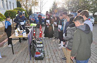 Gümüşhacıköy'de öğrenciler jandarma ile buluştu