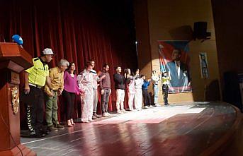 Karabük'te çocuklar trafik kurallarını eğlenerek öğrendi