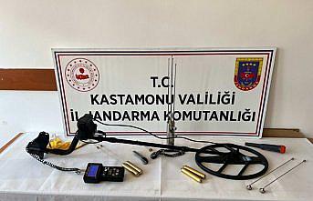 Kastamonu'da izinsiz kazı yapan 2 şüpheli suçüstü yakalandı