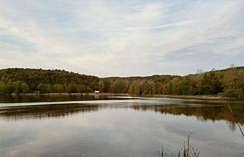 Korugöl Tabiat Parkı'nda sonbahar renkleri hakim