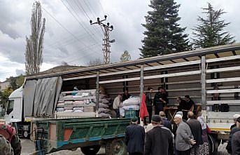 Tokat ürünleri Başçiftlik'ten İstanbul'a gönderiliyor