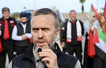 Trabzon İHH üyeleri İncirlik Üssü'ne gitmek için kentten konvoyla yola çıktı