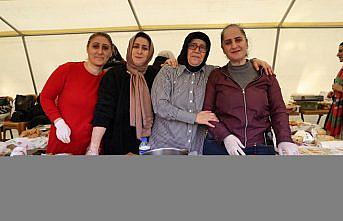 Trabzon'da Filistin'e destek için “Hayır Çarşısı“ kuruldu