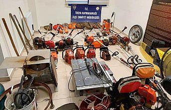 Kastamonu'da bağ evlerinden hırsızlık yapan 2 zanlı tutuklandı