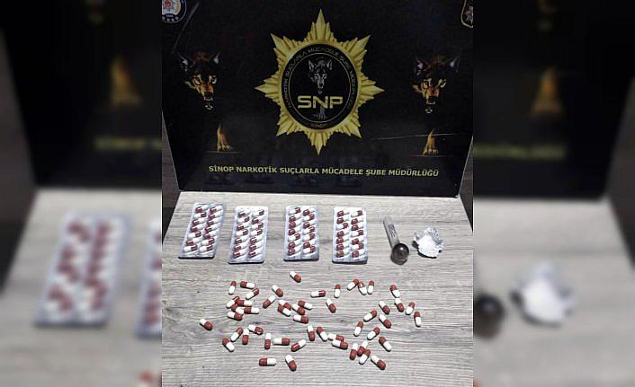 Sinop'ta uyuşturucu operasyonunda 3 kişi yakalandı