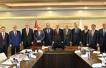 Trabzon Reel Sektör Platformu temsilcileri Bakan Uraloğlu'na taleplerini iletti