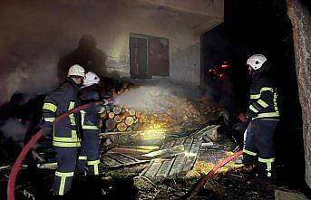 Tokat'ta müstakil evde çıkan yangın söndürüldü