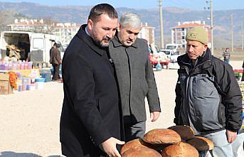 Turhal'da 4. pazar yeri hizmet vermeye başladı