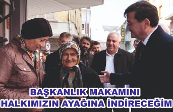 BAFRA BELEDİYE BAŞKAN ADAYI ELEKTRİK MÜHENDİSİ ŞÜKRÜ NEİŞ: BAŞKANLIK MAKAMINI  HALKIMIZIN AYAĞINA İNDİRECEĞİM
