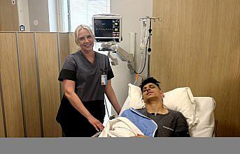 Çaykur Rizesporlu futbolcu Benhur Keser ameliyat edildi