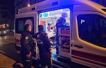 Çorum'da bir kişi bıçaklı saldırıda yaralandı