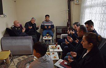 Espiye'de kalan depremzedeler ziyaret edildi