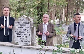 Gerze'de 1956 yılında yaşanan yangında ölenler anıldı