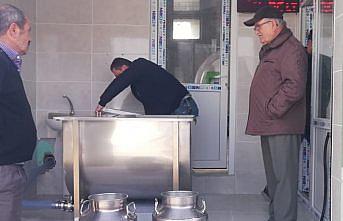 Hanönü'de süt toplama tesisi faaliyete girdi