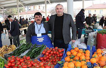 Havza Bakkal ve Bayiler Esnaf Odasından pazarcı önlüğü