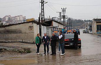 Havza'da sanayi köprüsü ve bağlantı yolu çalışmaları başladı