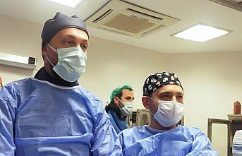 Karabük'te felç riski taşıyan hastaların şah damarına ameliyatsız stent uygulaması