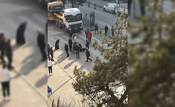 Karabük'te otomobilin çarptığı yaya ağır yaralandı