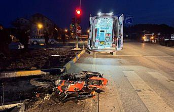 Kastamonu'da otomobil ile çarpışan motosikletin sürücüsü öldü