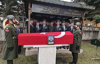 Kıbrıs gazisi Mustafa Çeven, Kastamonu'da son yolculuğuna uğurlandı