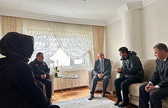 Ordu Valisi Erol, depremzedeleri ziyaret etti