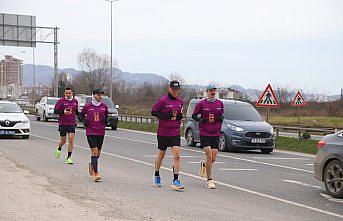 Ordu'da 52 kilometrelik koşu gerçekleştirildi