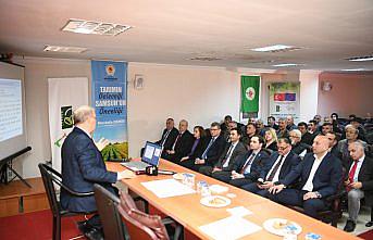 Salıpazarı'nda kestane balıyla ilgili panel düzenlendi